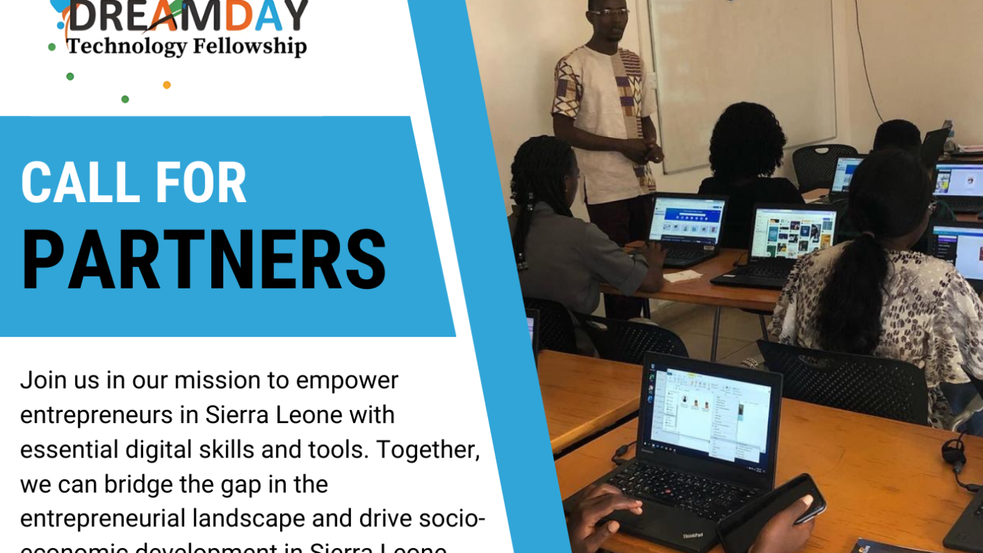 Call For Partners - DreamDay Technology Fellowship
